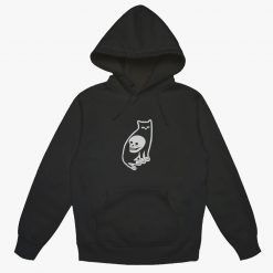 PewDiePie Cat and Skull Hoodie