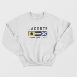lacoste sailing club hoodie