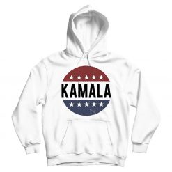 Kamala Harris White Hoodie