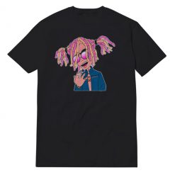 Lil Pump Cartoon Black T-Shirt