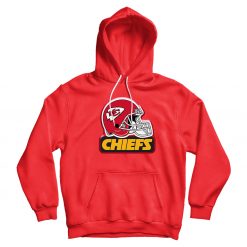 Kansas City Helmet Red Hoodie