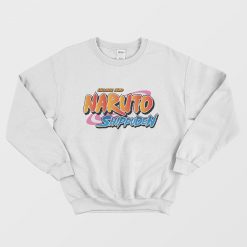 Naruto Shippuden Anime Logo Sweatshirt Woman’s Or Men’s