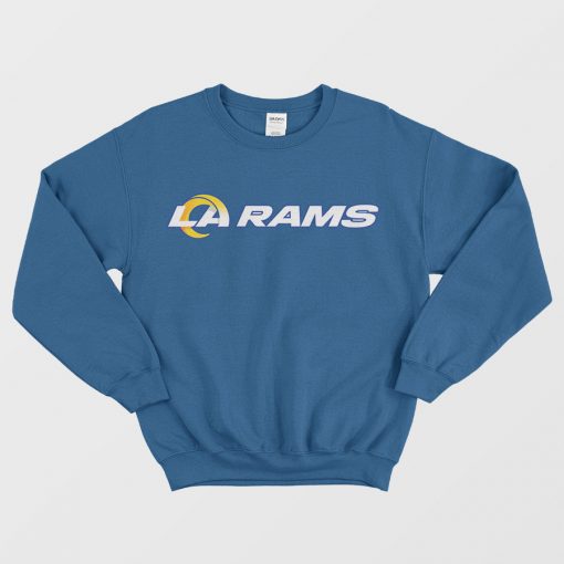 LA Rams Font Sweatshirt