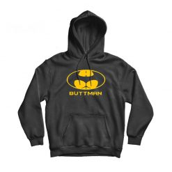 Buttman Funny Logo Parody Hoodie