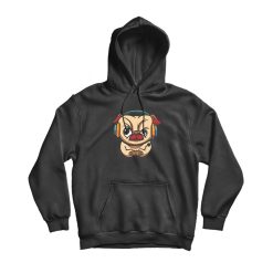 Gamer Pug A Pug Playing Video Games Hoodie