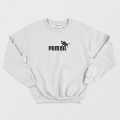 Jumping Pumba Parody Logo Sweatshirt