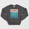 Paws From Jaws Parody Sweatshirt