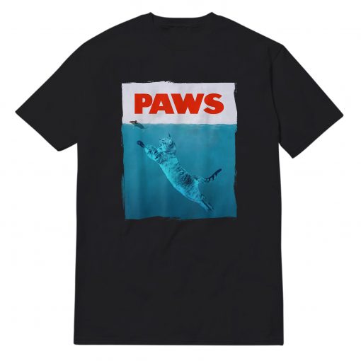 Paws From Jaws Parody T-Shirt