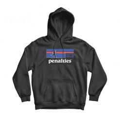 Penalty Kick In Football Parody Patagon Hoodie