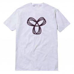 TNA Purple Logo White T-Shirt