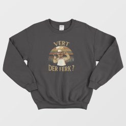 Vert Der Ferk Retrocolor Sweatshirt