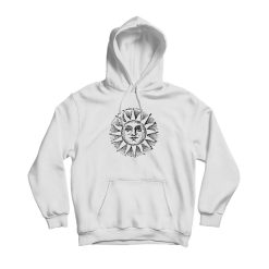 Vintage Sun Face Hoodie