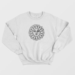 Vintage Sun Face Sweatshirt