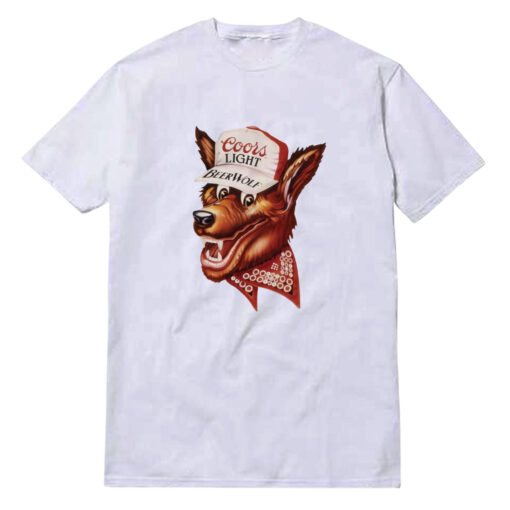 Coors Light Beer Wolf T-Shirt