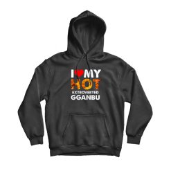 I Love My Hot Extroverted Gganbu for BFFs Friends Hoodie