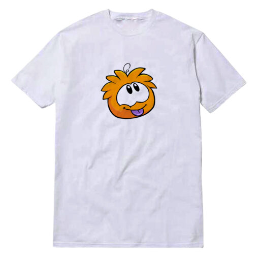 Orange Puffle Cute Guy T-Shirt