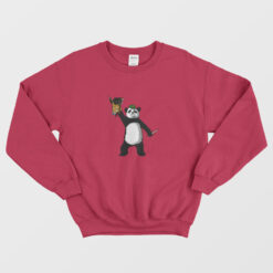 Panda To Winnie The Pooh Sweatshirt