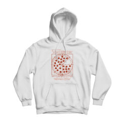 Vitruvian Pizza Hoodie