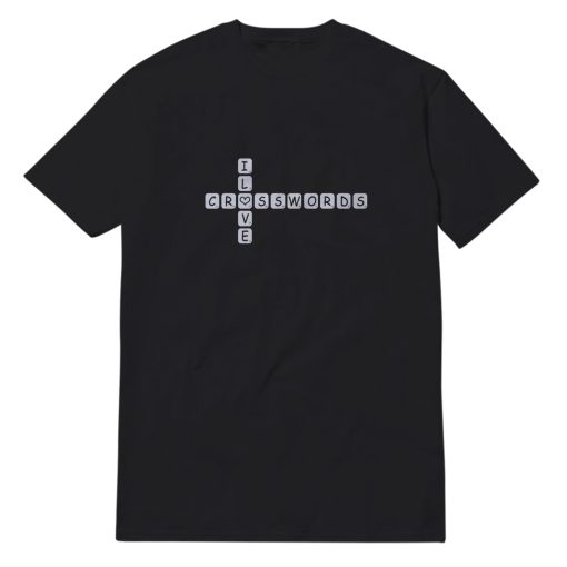 I Love Crosswords T-Shirt