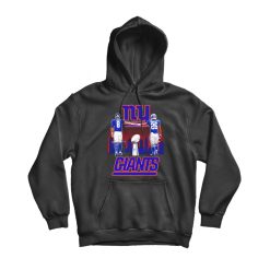 New York Giants Daniel Jones VS Saquon Barkley Signatures Hoodie