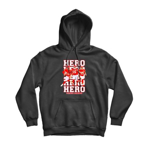 Patrick Mahomes Is Hero Of Kansas City Chiefs Hoodie