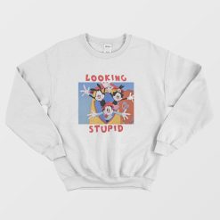 Looking Stupid Animaniacs Sweatshirt