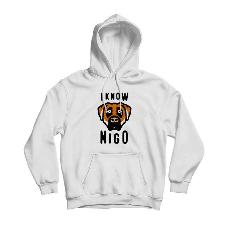 I know Nigo logo  Pullover Hoodie for Sale by ICOAHEnding