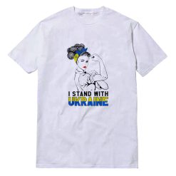 I Stand With Ukraine Ukrainian T-Shirt