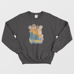 The members of the 4 Town Sweatshirt