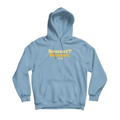 DO Sunset Sticker Hoodie