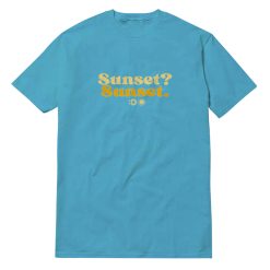DO Sunset Sticker T-Shirt