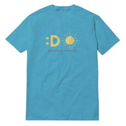 Delusional Optimist Logo Sticker T-Shirt