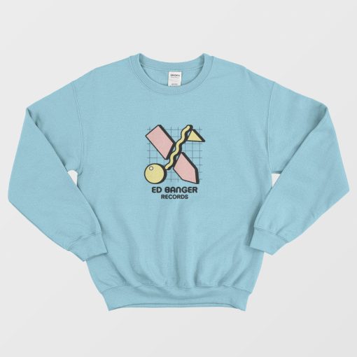 Ed Banger Records Colorful Logo Sweatshirt