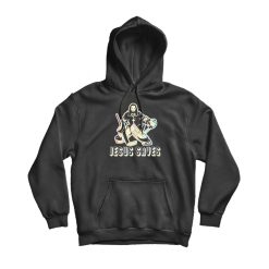 Jesus Saves Rainbow Art Hoodie