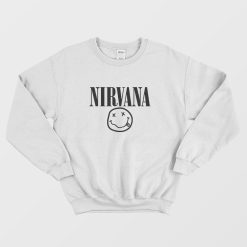 Nirvana Black Logo Sweatshirt