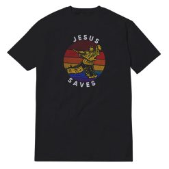 Retro Jesus Saves T-Shirt