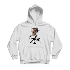 Vintage Tupac Printed Hoodie