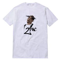 Vintage Tupac Printed T-Shirt