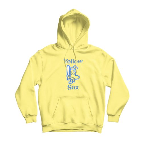 Yellow Sox 1950S's Red Sox Logo Hoodie