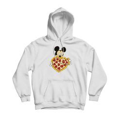 Heart Shaped Pepperoni Pizza Hoodie