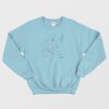 Peace Dove and Face Sweatshirt