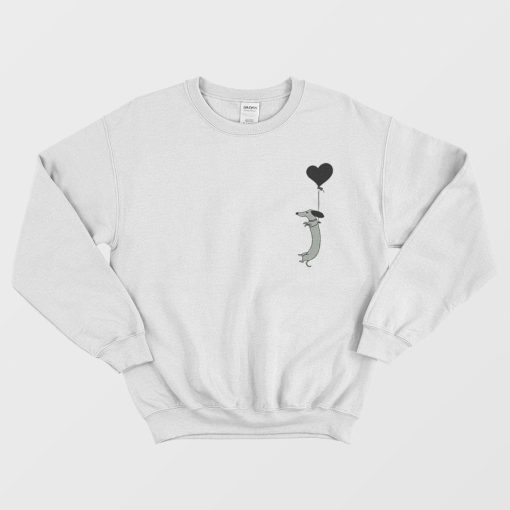 Doxie Balloon Crew Sweatshirt