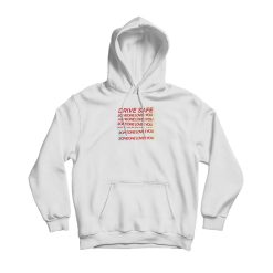 Drive Safe Sticker Hoodie