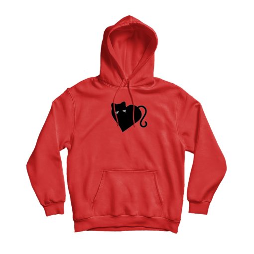 Heart Cats I Love Cats Hoodie