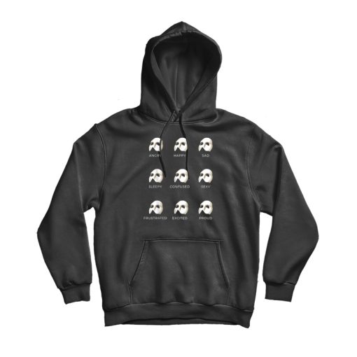 Phantom Of The Opera Musical Moods Hoodie