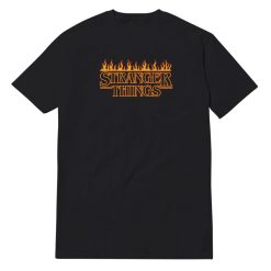 Stranger Things Fire Logo T-Shirt