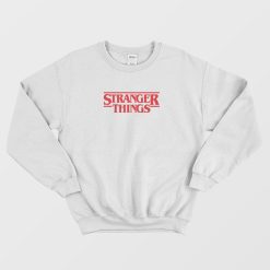 Stranger Things Logo Sweatshirt