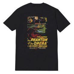 The Phantom Of The Opera V1 Poster 1925 T-Shirt