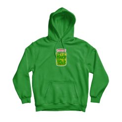 Pickle Rick In Bottle Hoodie