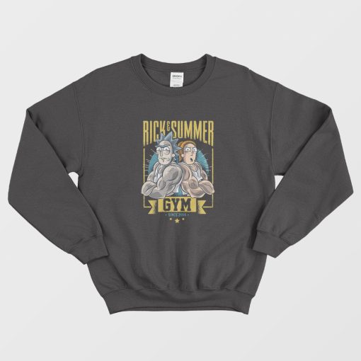 Rick And Summer Gym Sweatshirt